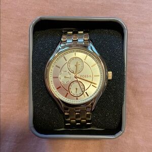 Fossil Gold Watch